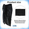 Rectangle Polyester Beach Wrap Dress AJEW-WH20006-182B-2