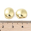 Oval Brass Beads KK-E102-25G-01-3