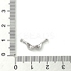 Brass Micro Pave Cubic Zirconia Pendants KK-H455-18P-3
