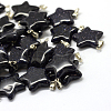 Star Synthetic Blue Goldstone Pendants G-Q367-06-1