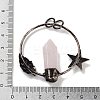 Natural Rose Quartz Faceted Pointed Bullet Big Pendants G-A221-01F-3