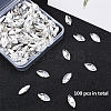 Pointed Back Glass Rhinestone Cabochons RGLA-OC0001-08A-4
