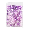 200Pcs 5 Styles Transparent Acrylic Beads TACR-FS0001-54D-6