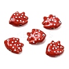 Handmade Porcelain Beads PORC-K010-06F-1
