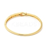 Colorful Cubic Zirconia Knot Hinged Bangle BJEW-L681-003G-2