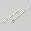 925 Sterling Silver Eye Pins STER-WH0019-25C-03-1