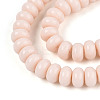 Opaque Spray Painted Glass Beads GLAA-ZX008-8mm-18H-3