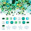 1Bag Mixed Styles Glass Beads GLAA-TADJ0001-10A-1