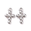 Non-Tarnish 304 Stainless Steel Charms X-STAS-D185-01P-2