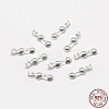 925 Sterling Silver Bead Tips STER-P032-16S-4