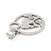 Non-Tarnish 201 Stainless Steel Pendants LS-STAS-D190-10P-2
