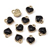 Alloy Enamel Charms X-ENAM-Q033-051C-3