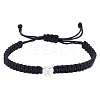 1Pc Adjustable Nylon Cord Braided Bracelets for Women Men BJEW-LP0001-34X-P-1
