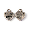 Tibetan Style Charms Pendants X-TIBEP-A123278-AS-LF-3