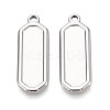 304 Stainless Steel Pendant Cabochon Settings STAS-N108-63P-1