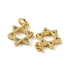 Rack Plating Brass Micro Pave Cubic Zirconia Pendants KK-A200-17G-2