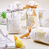 20pcs 2 Colors Rectangle Plastic Candy Gift Bags ABAG-TA0001-35-7