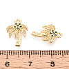 Brass Pave Cubic Zirconia Pendants KK-T074-97B-G-3