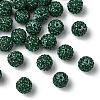 30Pcs Pave Disco Ball Beads RB-YW0001-14D-1