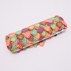 Heart Embroidered Polyester Ribbon OCOR-WH0060-07-1
