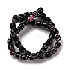 Handmade Lampwork Chevron Beads Strands LAMP-K041-01B-01-3