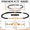 1Pc Adjustable Nylon Cord Bracelets for Women Men BJEW-LP0001-30M-2