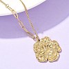 304 Stainless Steel Pendant Necklaces for Women NJEW-D312-02C-G-3
