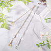 4 Pairs 2 Colors Rhinestone Chain Non-slip Bra Straps FIND-GO0002-50-7