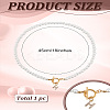 1Pc Brass Clear Cubic Zirconia Letter Pendant Necklaces NJEW-LP0001-32H-2