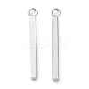 Non-Tarnish 304 Stainless Steel Pendants STAS-P327-09B-P-1