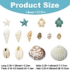 DIY Starfish Sea Turtle Shell Making Findings Kits DIY-YW0017-07-2
