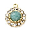 Natural Amazonite Faceted Charms STAS-S163-38G-01-1