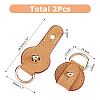 Leather Suspension Clasps FIND-WH0199-258B-2