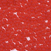 Frosted Colours Glass Beads SEED-S040-04A-07-3