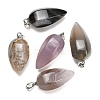 Natural Agate Pendants GG-K002-16F-1