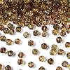 Picasso Transparent Glass Beads SEED-Q039-04B-3