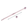 DIY Alloy Beadable Crochet Hooks AJEW-A064-02D-2