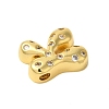 Rack Plating Brass Micro Pave Clear Cubic Zirconia Perdants KK-C067-11G-K-2