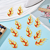 24Pcs Computerized Embroidery Cloth Iron on/Sew on Patches DIY-HY0003-09-4