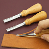 Stainless Steel Leather Edge Beveler Skiving PURS-PW0003-013B-2
