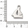 304 Stainless Steel Pendants STAS-K311-14P-3