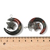 Natural Afican Bloodstone Pendants G-Z086-01P-16-3
