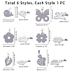 Stainless Steel Tablecloth Pendants STAS-PH0018-95-3