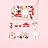 18Pcs 7 Styles Medical Theme Alloy Enamel Pendants FIND-FS0004-36-8
