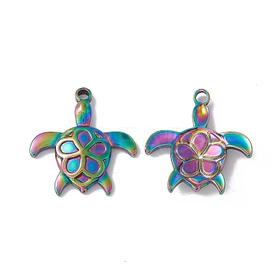 Ion Plating(IP) 304 Stainless Steel Pendants STAS-E169-09M-1