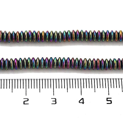Electroplated Synthetic Non-magnetic Hematite Beads Strands G-P545-A01-01G-1