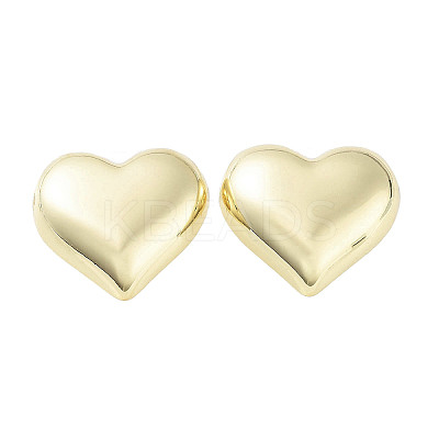 Brass Stud Earrings for Women EJEW-D088-02G-1