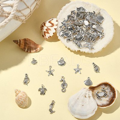 Tibetan Style Alloy Pendants TIBEP-CJ0001-10-1