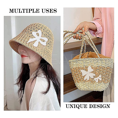 24Pcs 12 Style Milk Fiber Lace Embroidery Costume Accessories PATC-GF0001-01-1