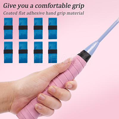 PU Leather Anti-slip Badminton Tennis Racket Grip Tape DIY-SP0005-45F-1